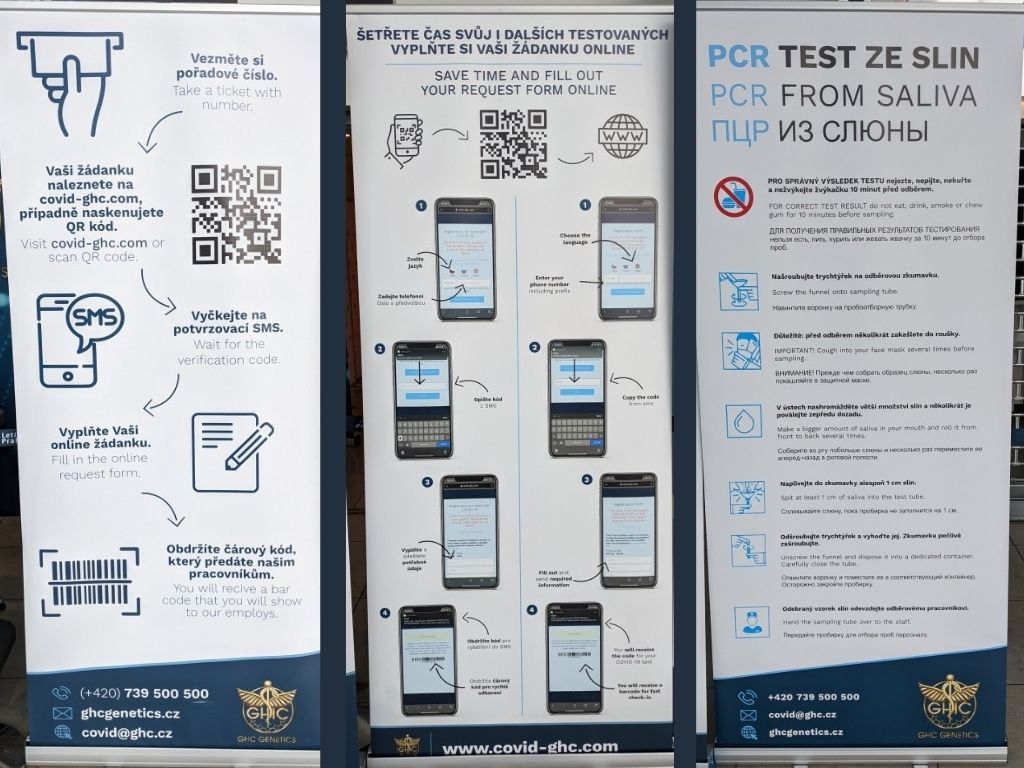 プラハ空港PCR検査流れ